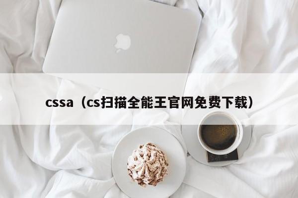 cssa（cs扫描全能王官网免费下载）