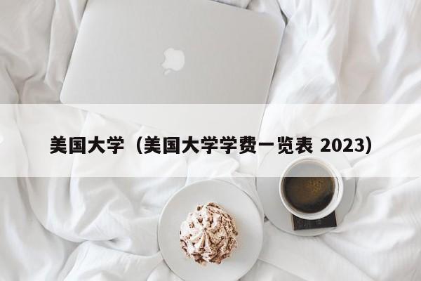 美国大学（美国大学学费一览表 2023）