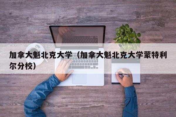 加拿大魁北克大学（加拿大魁北克大学蒙特利尔分校）
