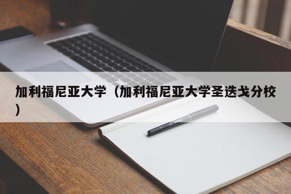 加利福尼亚大学（加利福尼亚大学圣迭戈分校）