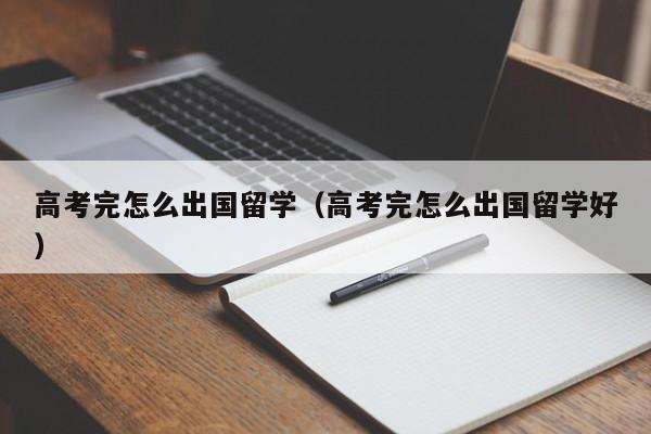 高考完怎么出国留学（高考完怎么出国留学好）