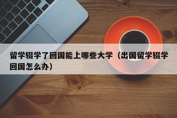 留学辍学了回国能上哪些大学（出国留学辍学回国怎么办）