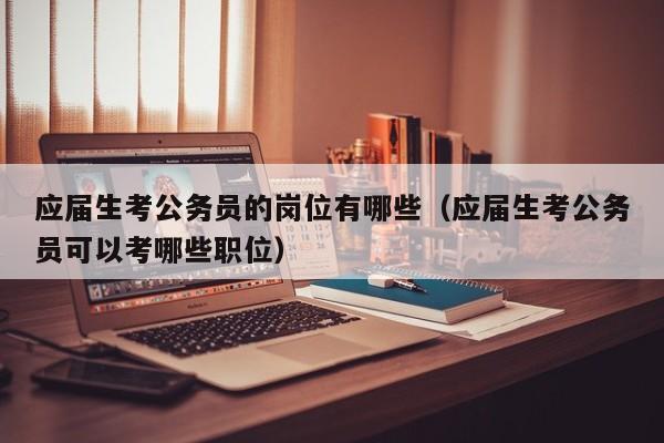 应届生考公务员的岗位有哪些（应届生考公务员可以考哪些职位）