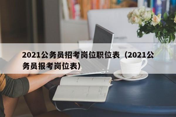 2021公务员招考岗位职位表（2021公务员报考岗位表）