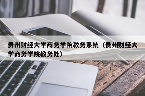 贵州财经大学商务学院教务系统（贵州财经大学商务学院教务处）