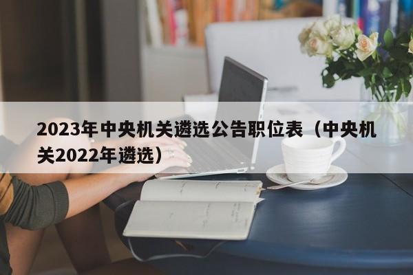 2023年中央机关遴选公告职位表（中央机关2022年遴选）